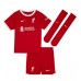 Liverpool Mohamed Salah #11 Domaci Dres za djecu 2023-24 Kratak Rukav (+ Kratke hlače)